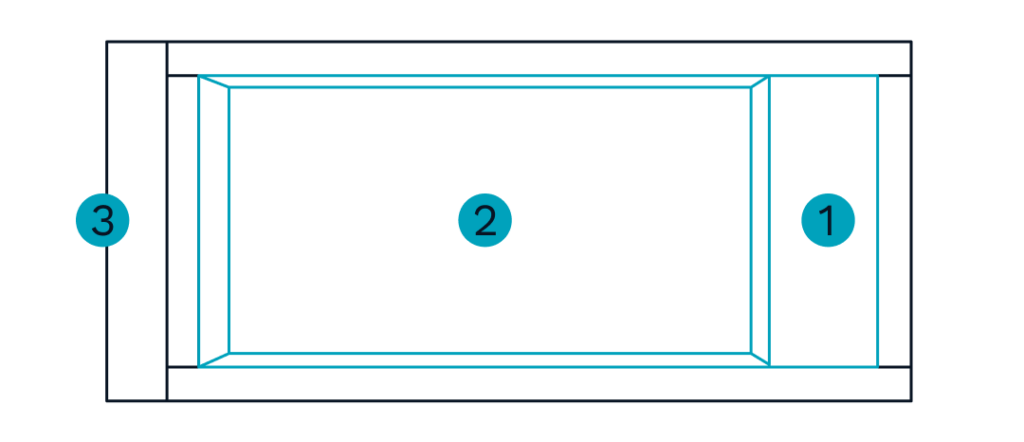 Schema de la configuration d'une mini piscine